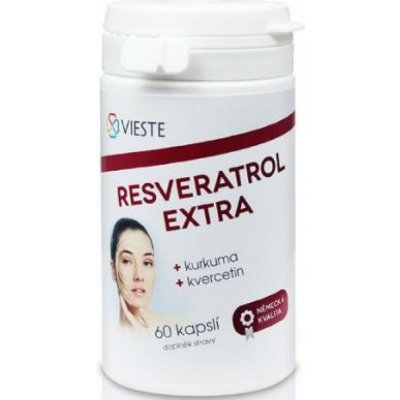 Vieste Resveratrol Extra 60 kapslí – Hledejceny.cz