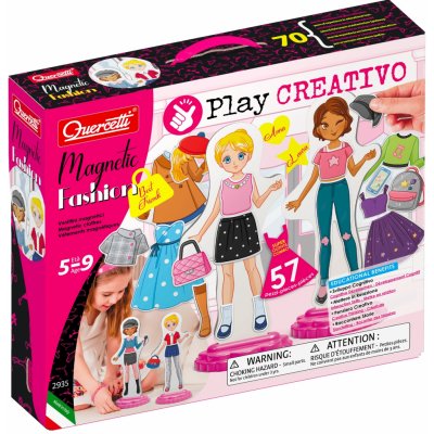 Quercetti Magnetic Fashion Best Friends 2935 – Zboží Mobilmania