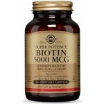 Solgar Biotin 5000 mcg 100 rostlinných kapslí – Hledejceny.cz