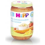 HiPP BIO Zelenina s těstovinami a šunkou 6 x 220 g – Zboží Dáma