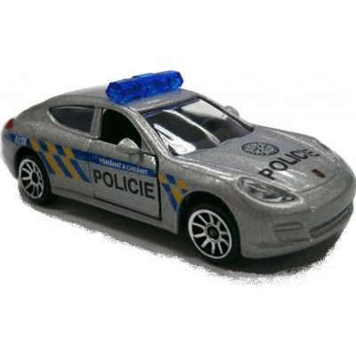 Majorette Kovové policejní auto Porsche 7,5cm – Zboží Mobilmania