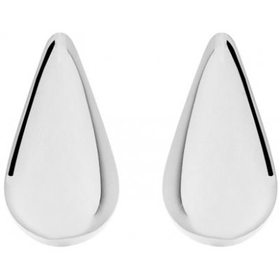 Franco Bene Stříbrné náušnice ve tvaru kapky 967 – Zboží Dáma