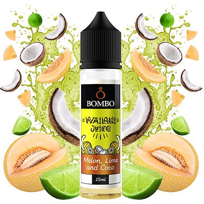 Bombo Wailani Juice S & V Melon Lime and Coco 15 ml – Zbozi.Blesk.cz