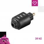 Adaptér Optical Jack 3.5 mm female - Toslink male – Hledejceny.cz