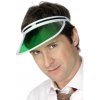 Karnevalový kostým Kšiltovka zelená retro Poker Visor
