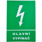 Tabulka Hlavní vypínač
