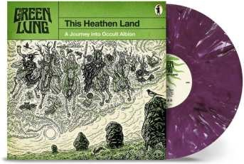 Green Lung - This Heathen Land - transparent Violet White Marble LP