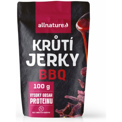 Allnature Turkey BBQ Jerky 100 g – Zbozi.Blesk.cz