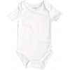 Kojenecké body Calvin Klein bílorůžové bodýčko pro holčičku miminko z organické bavlny