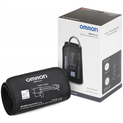 Omron Intelli IC (černá), vytvarovaná 22-42cm – Hledejceny.cz
