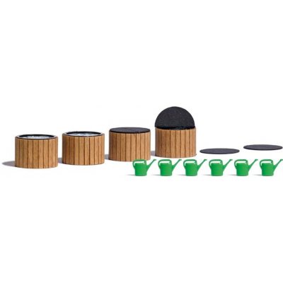 Busch sud na dešťovou vodu 4 ks s příslušenstvím 1833 – Zboží Dáma