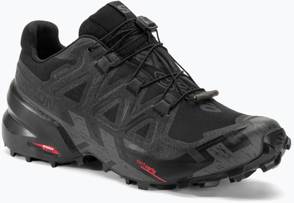 Salomon Speedcross 6 GTX black/phantom 417386 pánské nepromokavé