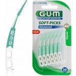 GUM Soft Picks Advanced Regular mezizubní kartáčky 30 ks – Zboží Dáma