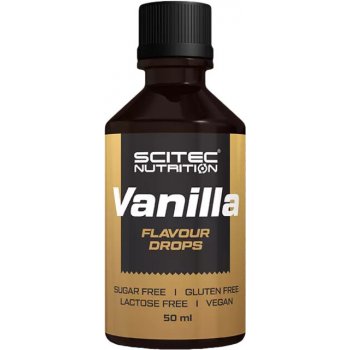 Scitec Nutrition Flavour Drops vanilka 50 ml