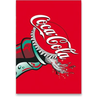 Coca Cola 2024 školní sešit A4 linkovaný – Zboží Dáma