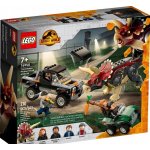 LEGO® Jurassic World 76950 Útok triceratopsu na pick-up – Zboží Živě