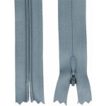 Zip spirálový skrytý 3 mm, 30 cm, nedělitelný, jezdec dekorativní - 316 – Hledejceny.cz