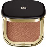 Dolce & Gabbana Pudrový bronzer Face & Eyes Match Lasting Bronzer & Eyeshadow Powder Medium Deep 14 g – Zboží Dáma