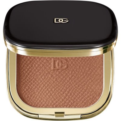Dolce & Gabbana Pudrový bronzer Face & Eyes Match Lasting Bronzer & Eyeshadow Powder Medium Deep 14 g – Zboží Dáma