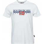 Napapijri S-AYLMER pánské tričko bílá – Zboží Mobilmania