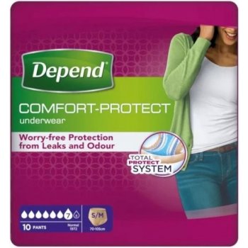 Depend Normal S/M 10 ks