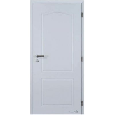 Doornite Claudius 60 P, 60 × 197 cm, lakované, pravé, bílé, plné C1M1WP.60P1 – Zboží Mobilmania