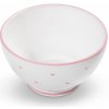 mísa a miska Gmundner Keramik Herzerl Rosa miska na müsli 14 cm