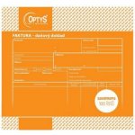 Optys 1074 Faktura samopropisovací 20x21cm 100 listů – Zboží Dáma