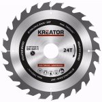 KREATOR KRT020416 Pilový kotouč na dřevo 190mm, 24T – Zboží Dáma