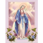 Norimpex Diamantové malování Panna Marie 30 x 40 cm – Hledejceny.cz