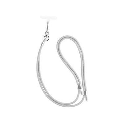 Univerzální šňůrka FIXED NeckUni pro telefony se zadním krytem, šedá FIXNU-V-GR – Zboží Živě