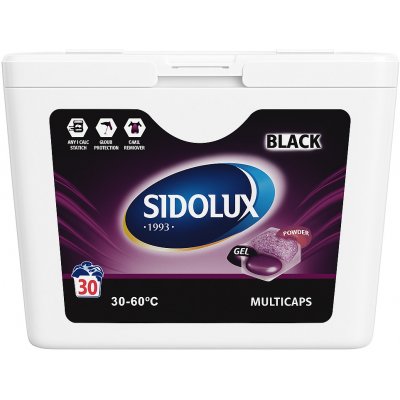 Sidolux Multicaps Black prací kapsle na tmavé prádlo 30 PD – Hledejceny.cz
