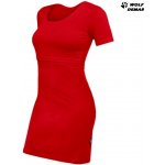 Jožánek kojicí šaty Elena krátký rukáv červené – Zboží Dáma