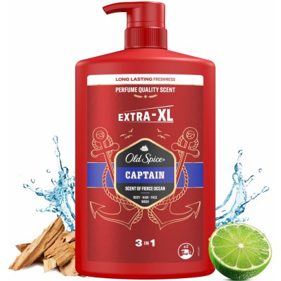 Old Spice Captain sprchový gel pro muže 1000 ml – Zboží Dáma