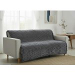 Mybesthome Přehoz na sedačku - pohovku TERCA šedá 170x210 cm – Zboží Dáma