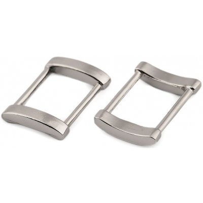 Prima-obchod Průvlek na oděvy a tašky šíře 20 mm, barva 1 nikl – Zboží Dáma