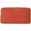 Peněženka Greenburry dámská kožená peněženka na zip 8511 26 oranžová