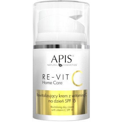 Apis Re-Vit C Home Care Revitalizační denní krém s vitamínem C spf15 50 ml – Zboží Mobilmania