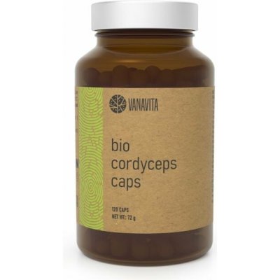 GymBeam BIO Cordyceps VanaVita 120 kapslí – Hledejceny.cz