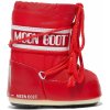 Dětské sněhule Moon Boot nylon mini červená