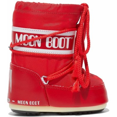 Moon Boot nylon mini červená – Zboží Mobilmania