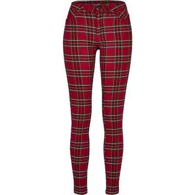 Ladies Skinny Tartan Pants – Zboží Mobilmania