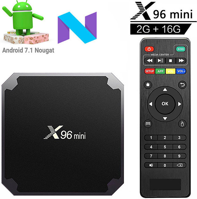 RGB.vision TV Box X96 mini S905W 2/16GB Android 7.1 od 1 210 Kč - Heureka.cz