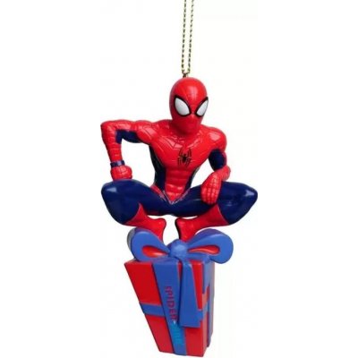 CHRISTMAS INSPIRATION Vánoční ozdoby Marvel, Spiderman na dárku – Zboží Dáma