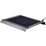 Chladicí podložka Hama Titan Chladicí podložka, pod notebook, do 17,3", USB, LED podsvícení, hliníková, šedá 53062 – Sleviste.cz