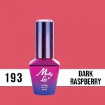 Molly Lac UV/LED gel lak Hearts and Kisses Dark Raspberry 193 10 ml – Hledejceny.cz