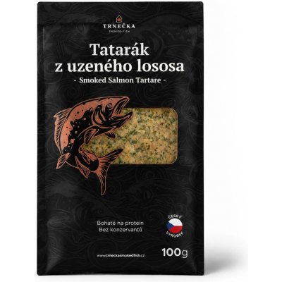 Trnečka Smoked Fish Tatarák z uzeného lososa 100 g – Zboží Dáma