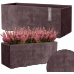 Deroma Samozavlažovací truhlík Millenium Casseta plast hnědá 59 x 25 x 25 cm 9DG2ZAZ216A – Hledejceny.cz