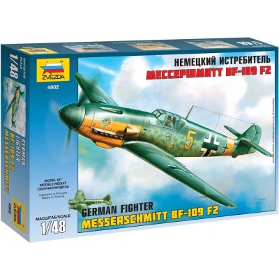 Zvezda Model Kit Messerschmitt Bf 109 F2 4802 1:48 – Zbozi.Blesk.cz