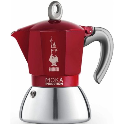 Bialetti Moka Induction 2 červená – Zboží Dáma